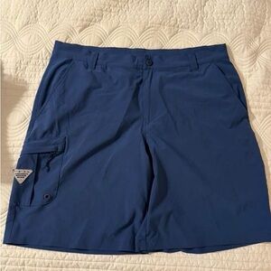 Columbia Navy Blue Active Shorts